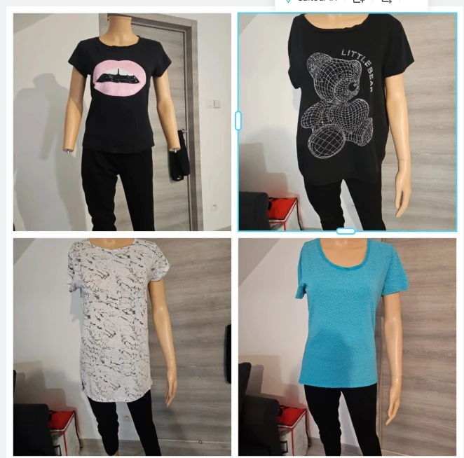 lot de T-shirt T38